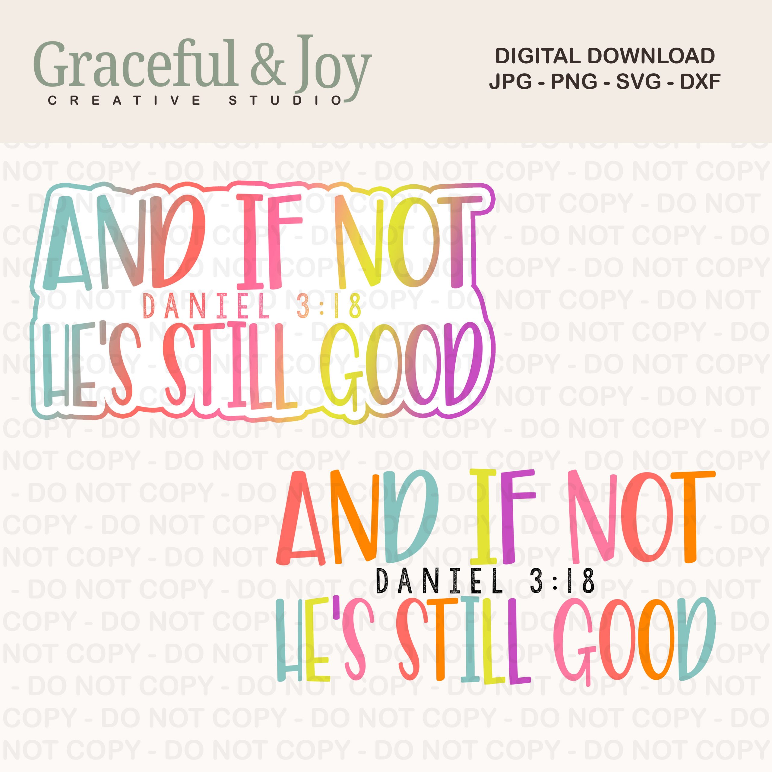 Digital Download - If Not He's Still Good